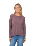 Sixfifty Angii Frayed Sweater