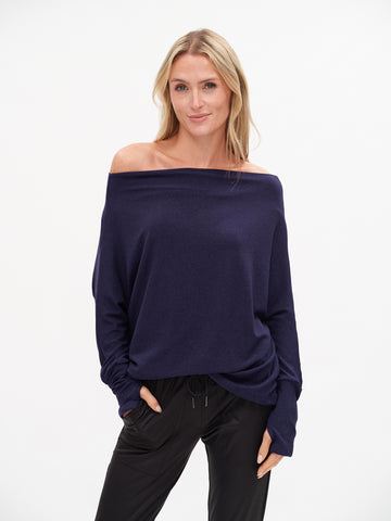 Sixfifty Lurex Anywhere Top