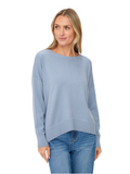 Sixfifty Angii Frayed Sweater