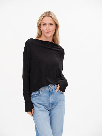 Sixfifty Lurex Anywhere Top