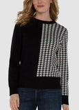 Liverpool Houndstooth Block Sweater