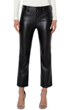 Hannah Flare Faux Leather Pants