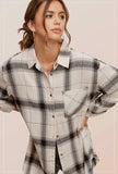 Long Flannel Shirt
