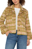 Liverpool Plaid Blanket Jacket