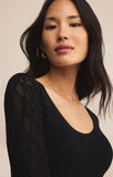 Z Supply Tibi Scoop Neck Yop