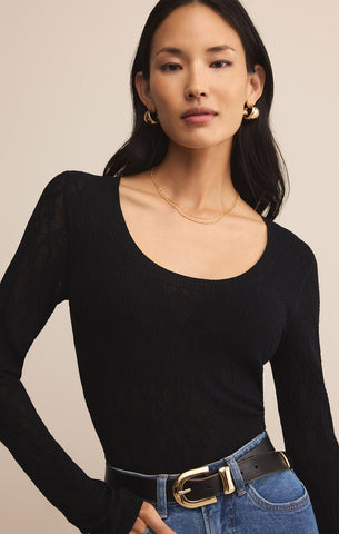 Z Supply Tibi Scoop Neck Yop
