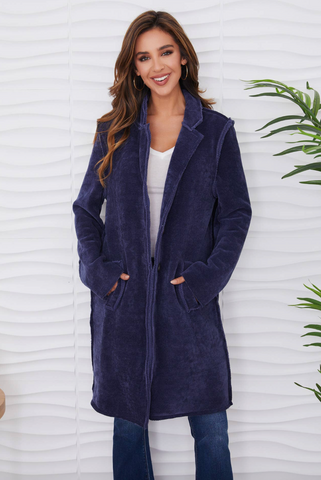 Corduroy Car Coat