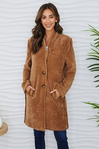 Corduroy Car Coat